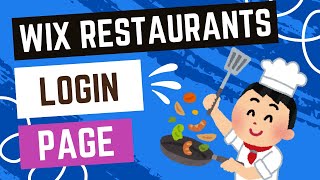 Wix Restaurants Editing The Members Login Page [upl. by Dadinirt790]