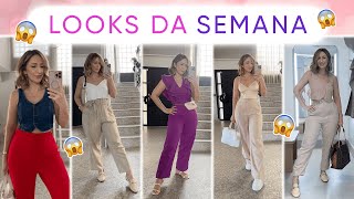 LOOKS REAIS DA SEMANA  SÓ LOOK LINDOOOO [upl. by Ilana610]