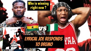 Lyrical Joe  On Your Knees Dremo diss Reaction video [upl. by Cary]