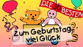 Zum Geburtstag viel Glück  Traditionelle Kinderlieder  Kinderlieder [upl. by Astra]