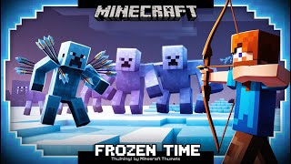 Minecraft  Eliminating Mobs Frozen In Time [upl. by Hgielram176]