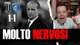 JUVE 11 EMPOLI IL KARMA ESISTE FORZA ALLEGRI CONTINUA CON I TUOI ATTACCHI e GIOCHI PSICOLOGICI🤩 [upl. by Naoj442]