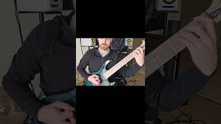 Fallujah  Adrenaline Opening riffs shorts kieselguitars guitarcover metal music [upl. by Rhyner403]