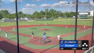 NJCAA REGION 16 BASEBALL TOURNAMENT 2024  St Louis CC vs Crowder  51024 [upl. by Anevad]