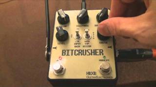 HEXE BitCrusher III on bass [upl. by Monie]