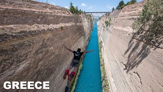 Bungy Jump into the Corinth Canal [upl. by Pevzner198]