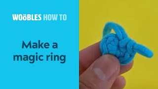 How to crochet the magic ring [upl. by Haiasi]