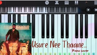 Usure Nee Thaane  Raayan  Simple Piano Cover Sameer J  A R Rahman [upl. by Eneryc601]