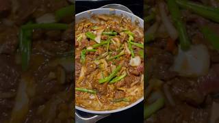 Mongolian Beef Recipe 👩‍🍳 dinnerideas cookingvideo [upl. by Ynaoj]