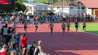 100m U15 Women Final ANQ Championships Townsville 2729 September 2024 [upl. by Assyle]