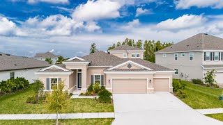 Inside A Gorgeous New Home For Sale In Apollo Beach Florida  Waterset Community Tour [upl. by Hoeg]