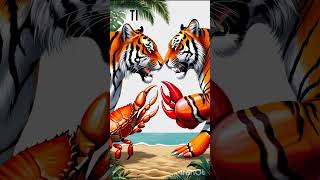 Fusion of tiger and crab must watch 🔥🔥 [upl. by Warford]