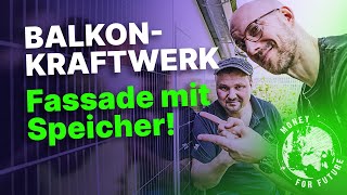 Balkonkraftwerk mit Speicher Wie viel Ertrag kann gespeichert werden [upl. by Nivart]