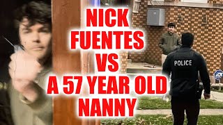 NICK FUENTES VS A 57 YEAR OLD NANNY [upl. by Aysab]