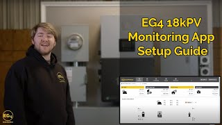 EG4 18KPV Monitoring App  Quick Start Guide [upl. by Killy]