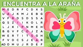 SOPA DE LETRAS quotLOS INSECTOSquot Encuentra El Nombre En La Sopa De Letras  MENTE MAESTRA [upl. by Mccall592]