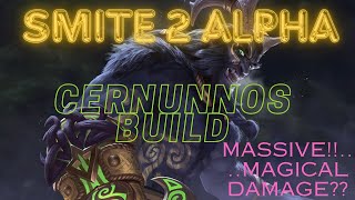 Smite 2 Alpha Cernunnos Build [upl. by Trev640]