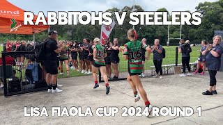 Rabbitohs v Steelers Highlights  Lisa Fiaola Cup 2024 Round 1 [upl. by Yras596]