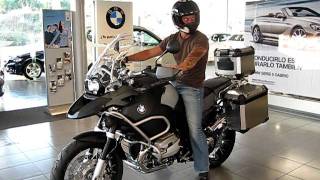 BMW R1200 GS ADVENTURE 1STE START [upl. by Atorod]