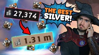 THE BEST way to MAKE SILVER in Albion Online 2023 [upl. by Nimesay625]