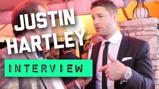 Justin Hartley Talks Tracker TV Series in Interview [upl. by Sauncho]