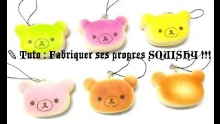 ✎ Tuto ✎  Fabriquer ses propres Squishy [upl. by Fem]