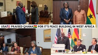 USA🇺🇸 PRAISED GHANA🇬🇭 For ITs Exemplary PEACE In WEST AFRICA [upl. by Uttica]