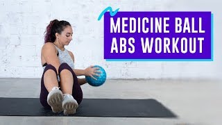 10Minute Medicine Ball Abs Workout [upl. by Ylrak78]