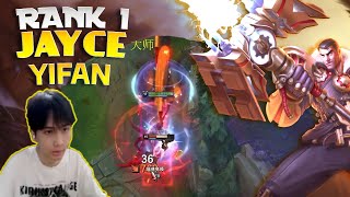 🔴 JayceKing YiFan Jayce vs Nasus  YiFan Rank 1 Jayce Guide [upl. by Lahtnero]