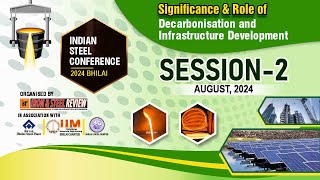 INDIAN STEEL CONFERENCE BHILAI AUGUST 2024  SESSION2  SAILBSP [upl. by Joette]