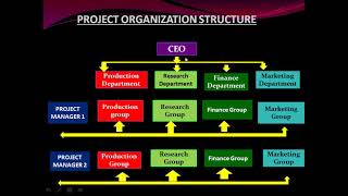 TYPES OF ORGANIZATIONAL STRUCTURE 3  PROJECT ORGANIZATIONAL AND MATRIX ORGANIZATIONAL STRUCTURE [upl. by Mariam]