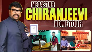 Mega Star Chiranjeevi Home Inside View  Mega Star Chiranjeevi Home Tour  Telugu Vlogs [upl. by Eylk588]