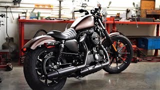 2019 HarleyDavidson Iron 883 amp 1200 XL883N  XL1200NS│Test Ride and Review [upl. by Yerga]