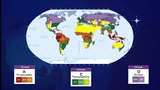 25 Clasificación climática de Köppen [upl. by Maurise]