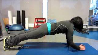 Exercise Of The Week PushUp Plank [upl. by Elleryt815]