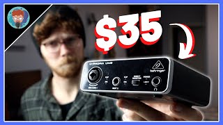 Testing the Cheapest Audio Interface on Amazon Behringer UM2 [upl. by Anana]