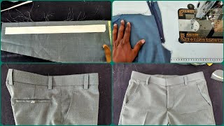 gents full pant detail professional stitching for beginners 👖 pant sewing tips and tricks🪡 [upl. by Rickey]