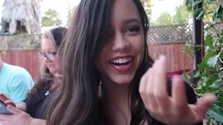 Jenna Ortega amp Dating w Jenna Ortega amp cast of Stuck in the Middle [upl. by Dlarrej]