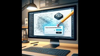 Microstation CONNECT Edition How To Delete Connected Dimensions [upl. by Carroll465]