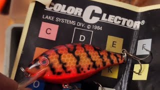 ColorCLector and the lures it recommends Choosing lures  Ds Tackle Box Shop [upl. by Oettam]