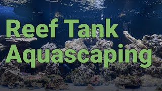 Aquascaping Reef Tanks with Live Rock [upl. by Schalles]