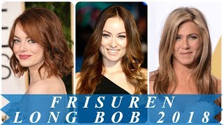 Frisurentrends mit long bob 2018 [upl. by Yojenitsirk623]