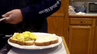 Tasty  Scrambled egg Sandwich [upl. by Ruggiero662]