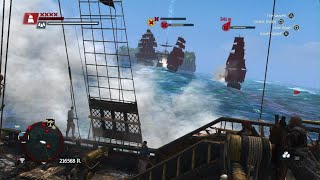 2 MAN O WAR amp 3 FRIGATE IS PIRATE HUNTER ASSASSINS CREED IV BLACK FLAGDAY 3638 FALL  LOG  MAS [upl. by Lleroj]