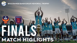 FC Goa vs Odisha FC  Final Match Highlights  Bandodkar Memorial Trophy [upl. by Haleehs]