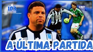 Ronaldo Fenomeno faz hattrick  Dono do cruzeiro jogou muita bola pela última vez [upl. by Anilam856]