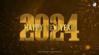 Happy New Year Countdown for After Effects 2024 [upl. by Wyatan]