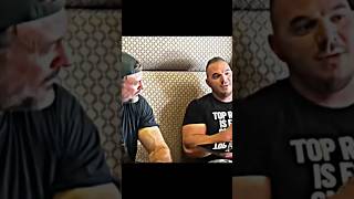 Devon Larratt vs Ermes Gasparini Biceps Compare 💪 shorts armwrestling youtubeshorts [upl. by Urban291]