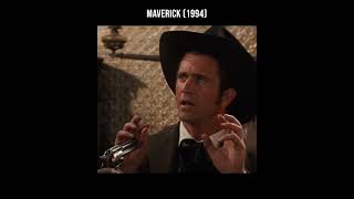 Riggs meets Murtaugh in the old west  Maverick 1994 movie melgibson dannyglover [upl. by Fanchie]