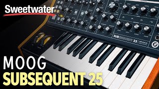 Moog Subsequent 25 Analog Synthesizer — Daniel Fisher [upl. by Learrsi]